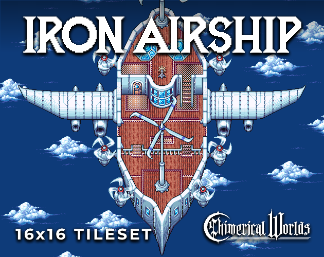 Iron Airship Tileset
